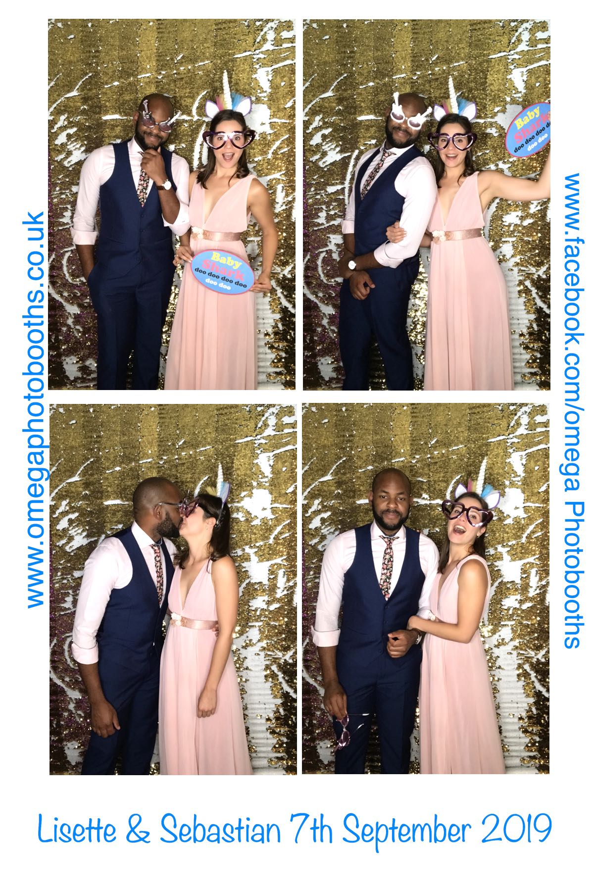 Lisette & Sebastian | View more photos from the event at gallery.omegaphotobooths.co.uk/u/Omega-Photobooths/Lisette-Sebastian